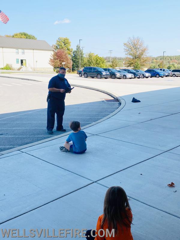 Fire Prevention Day 2020 at Wellsville Elementary School